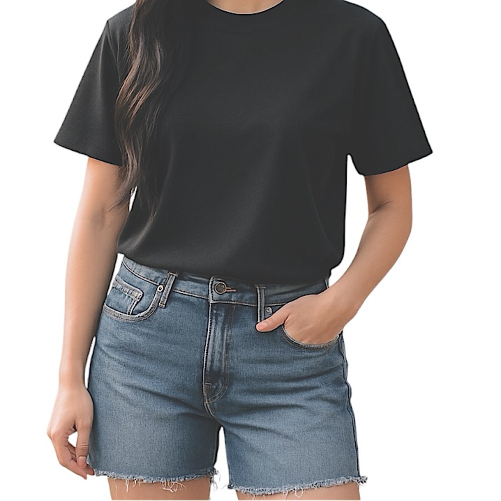 RAG & BONE BLUE DENIM CUT OFF
JEAN SHORTS 32